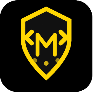 BuildMoat 金色盾牌 M 標誌